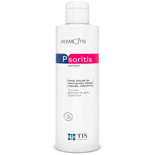 PsoriTIS, Urea 10% Shampoo - Dermatite Seborroica, Cuoio Capelluto incline alla Psoriasi, Forfora, Squame, Pelle Pruriginosa, Infiammata, Sollievo Idratante Lenitivo, Idrata e Normalizza la Cute 120ml