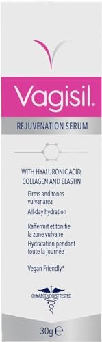 Vagisil Rejuvenation Serum, Siero Azione Idratante, Rimpolpante E Ringiovanente Per La Zona Vulvare, Con Acido Ialuronico, Collagene Ed Elastina, Idrata, Rassoda E Tonifica, 30 g