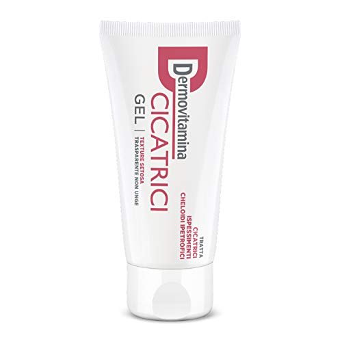 Dermovitamina Cicatrici Gel - Gel Crema Riparatore - Riduce Visibilmente le Cicatrici - Cicatrici chirurgiche - Cicatrici Acne - Smagliature - Ustioni - 30 ml
