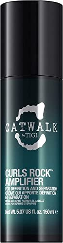 Catwalk di TIGI Curls Rock Amplifier Crema Arricciante per Definizione e Controllo de Capelli Ricci, 150 ml (l'imballaggio può variare)