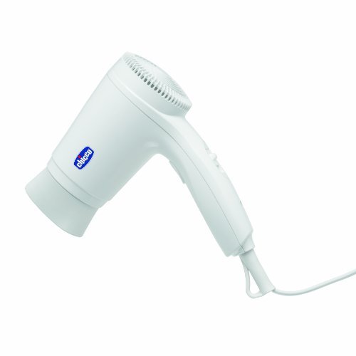 Chicco Mini Asciugacapelli, 0m+, Bianco