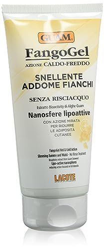 Guam FangoGel Snellente Caldo Freddo Addome Fianchi 150 ml Senza Risciacquo Con Nanosfere Lipoattive