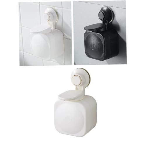 CRILSTYLEO doccino a parete dispenser bagno doccia Dispenser doccia bagno contenitori contenitore per shampoo a parete bottiglia di shampoo bianca