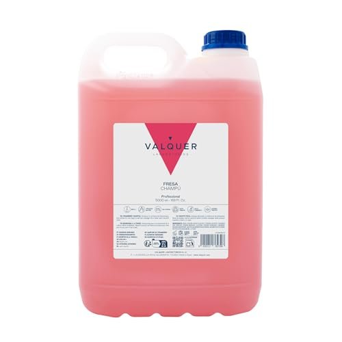 Valquer Profesional Shampoo speciale alla fragola per parrucchiere | Shampoo professionale 5000 ml