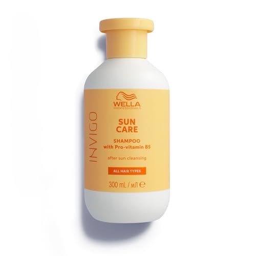 Wella Professionals Invigo SUN After Sun Cleansing Shampoo | Detersione Profonda, Con pro-vitamina B5, 300ml