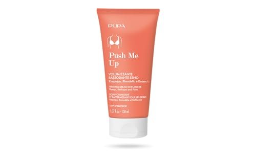 Pupa Crema Seno Push Me Up Volumizzante Rassodante Seno - Rimpolpa, rimodella e rassoda, con il 91% di Ingredienti di origine naturale - Skincare Corpo (150 ml)