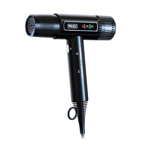 Wahl Vanquish - Asciugacapelli professionale - Asciugatura rapida - Con accessori magnetici e diffusore
