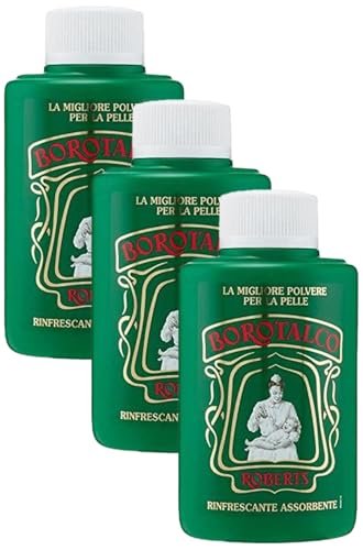 Borotalco Talco Barattolo, 100g (Confezione da 3)