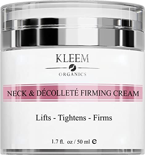 Crema Collo e Décolleté Lifting con Peptidi e Retinolo - Crema Collo Rassodante Antietà con Azione Antirughe ad Effetto Immediato - 50ml