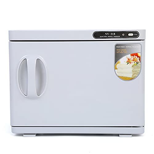 Ejoyous Scaldasalviette 2 in 1, Scalda Impacchi, Porta Asciugamani, Sterilizzatrice Sterilizzatrice con Porta Asciugamani, per Parrucchieri, Studi Cosmetici, Saloni di Bellezza