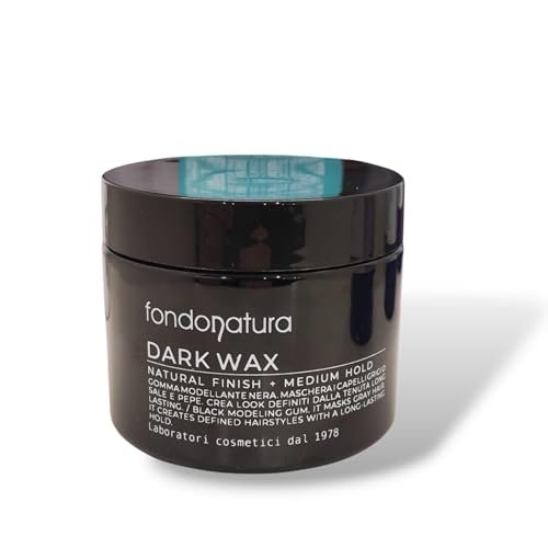 Fondonatura Dark Wax Cera Nera 125 ml per la copertura dei capelli bianchi o brizzolati