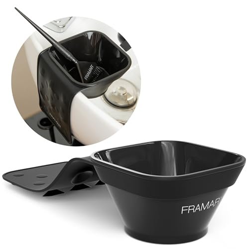 FRAMAR Toning Tub Ciotola Tinta Capelli - Ciotola Per Tinta Capelli, Ciotola Per Tintura, Ciotole Parrucchiere, Tinta Per Capelli, Accessori Parrucchiere, Ciotola Per Toner Capelli - 2 Pezzi