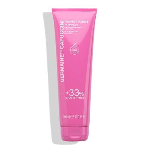 Germaine de Capuccini - Perfect Forms - Emulsione scultrice del corpo - Rassodante - Anticellulite - Contro la buccia d'arancia - Anti effetto yoyó - Forever Fit-300 ml