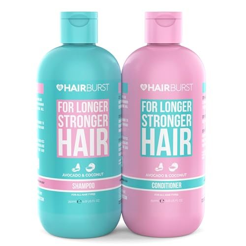 HAIR BURST Shampoo e Balsamo Set per la Crescita dei Capelli per le Donne Contro la Caduta e il Diradamento - Aumento della Crescita dei Capelli Sani