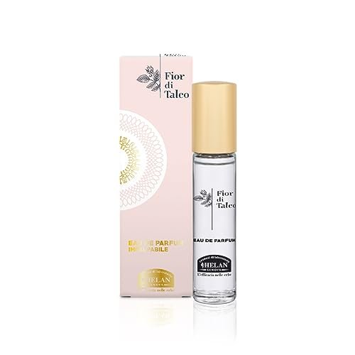 Helan, Fior di Talco - Profumo Donna Note Fresche Agrumate Eau de Parfum Femminile Talcata Floreale con Vaniglia e Fiori d'Arancio, Profumi Donna Leggeri dalla Fragranza Muschiata Durata 4-5 Ore 10 ml