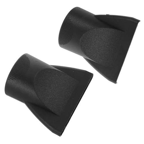 IWOWHERO 2.04in Attacco Ugello Universale Per Asciugacapelli Da 2 Pezzi Ideale Per Strumenti Per Lo Styling Dei Ricci Accessori Per Parrucchieri Per Asciugacapelli Nero