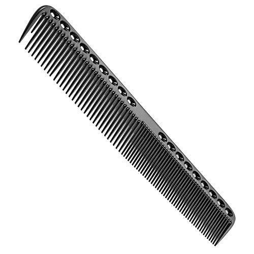 Nicoone Pettine professionale per capelli, pettine da parrucchiere, pettine da parrucchiere, pettine da parrucchiere, pettine da parrucchiere, per taglio e acconciatura, nero - L