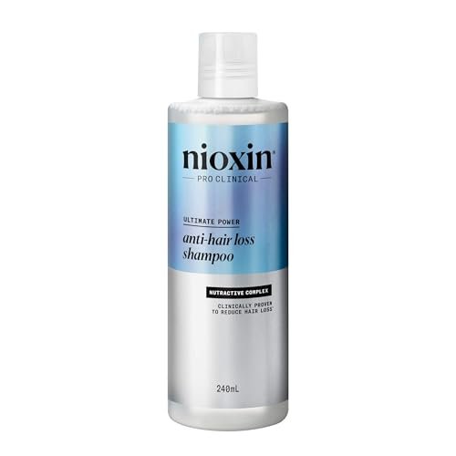 Nioxin Shampoo Anticaduta - Shampoo per la Prevenzione della Caduta dei Capelli - Trattamento Rinforzante con Caffeina e Niacinamide (240ml)