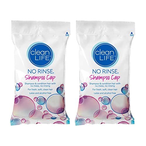 No Rinse Shampoo Cap 1 ea (Pack of 2)