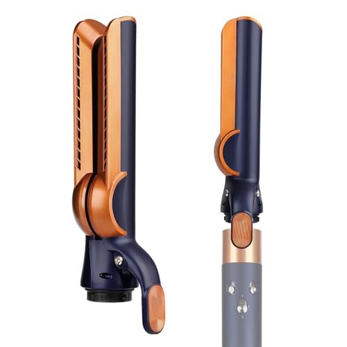 Piastra per capelli Dyson Airwrap, tecnologia Airflow senza piastre riscaldanti, asciugatura e lisciatura simultanea con flusso d'aria, riduce i danni al calore, compatibile con HS01/HS05/HS08, blu