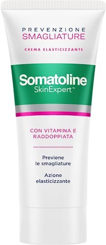 Somatoline SkinExpert, Prevenzione Smagliature Crema Elasticizzante, Trattamento Corpo Antismagliature, 200ml