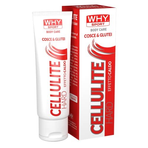 WHY SPORT BODY CARE CELLULITE HARD - Crema Anticellulite con Caffeina - 200 ml