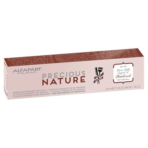 Alfaparf Milano Precious Nature - Tonalità di marrone freddo 5.1 Castagno Hellasch, 60 ml