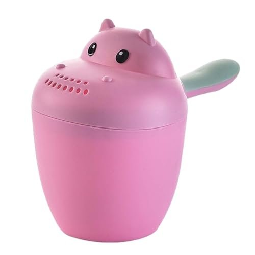 Baby Shampoo Rinser - Tazza Da Bagno Ippopotamus | Rinsers Per Capelli Per Capelli Per Bambini | Doccia Da Cartone Animato Staccabile, Strumento Per La Protezione Degli Occhi Per Bambini Quotid