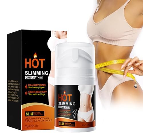 Crema Snellente Anticellulite Forte 50g – Crema Corpo Naturale Rassodante per Pancia, Glutei, Gambe e Braccia – Assorbimento Rapido, Unisex, Adatta a Tutti i Tipi di Pelle