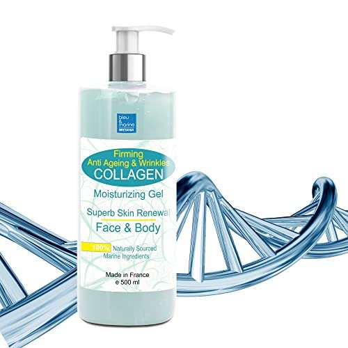 Gel Anti-età al Collagene per Donna e Uomo Gel Rassodante Viso e Corpo a Radiofrequenza Conduttrice Siero Viso Antirughe Contorno Occhi Lift Gel Tonificanti Seno e Corpo - 500 ml