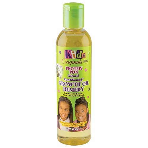 Kids Organics Protein Plus, olio biologico per rimedio per la crescita, 237 ml