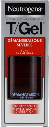 Neutrogena T/Gel forte, shampoo antiforfora contro prurito intenso, 250 ml