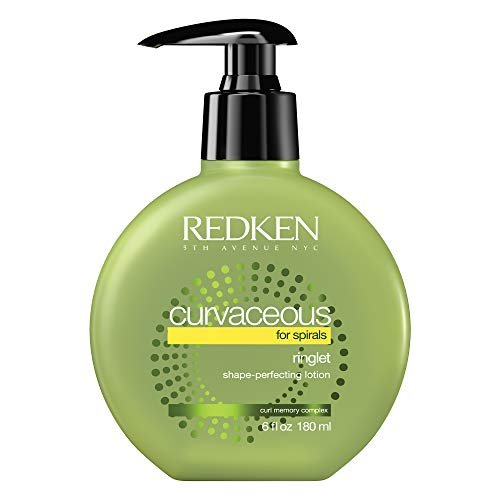Redken - Curvaceous Ringlet, Lozione Perfezionante Professionale per capelli ricci definiti e leggeri, dona morbidezza e brillantezza, controlla il crespo, 180 ml