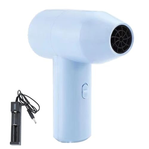 Rrlihjgu Asciugacapelli Ricaricabile,Asciugacapelli Da Viaggio Con Ricarica USB,Portatile Senza Fili Asciugacapelli,Asciugacapelli Portatile Batteria, Batteria Integrata Di Grande Capacità