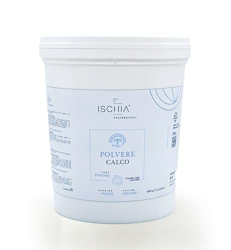 Sali di Ischia Professional - Polvere Calco (900 g) - Trattamento Corpo - Miscela di Argille e Minerali - Pulizia delle tossine - rigenerazione dei tessuti della pelle.
