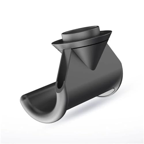 Shinekoo Diffusore per Asciugacapelli Supersonic Anti-deformazione, Design a Temperatura Costante, Controlla Direzione e Velocità del Flusso d'Aria, Materiale Resistente alle Alte Temperature, Grigio
