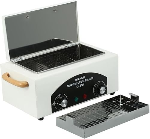SQUADO Sterilizzatore ad aria calda, sterilizzatore ad alta temperatura,Sterilizzatore per Manicure, Cosmetici, Ungheria, Salone di Bellezza professionale PER ESTETISTA DENTISTA TATUATORE