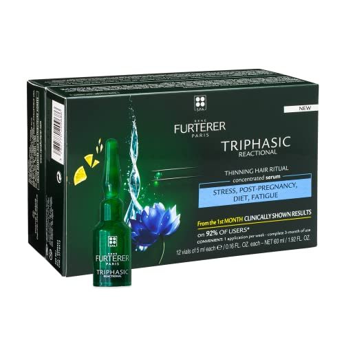 Triphasic Anti-Hair Loss Rf80 Treatment 12 Vials