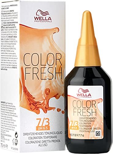 Wella - 7/3 Biondo Medio Dorato - Linea Color Fresh - 75ml