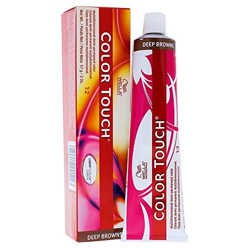 Wella - 7/71 Biondo Medio Sabbia Cenere Color Touch Senza Ammoniaca - Linea Deep Browns