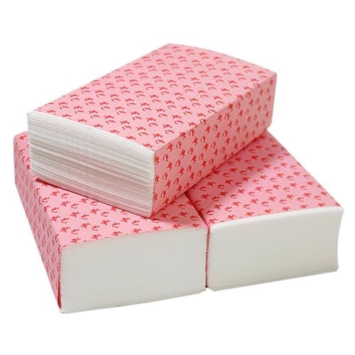 300 Fogli Permanente Riccia Fai da Te, Carta Permanente per Capelli Usa e Getta, Carta per Capelli Professionale per Negozio di Barbiere Domestico Salone di Bellezza