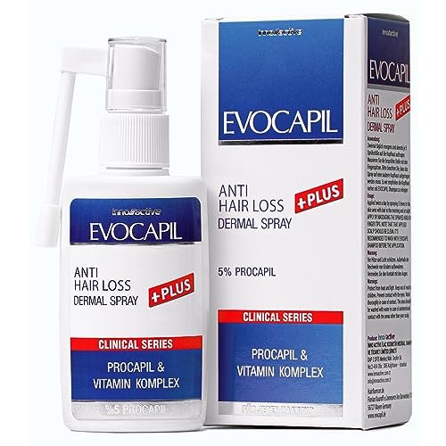 EVOCAPIL PLUS Lozione Spray Anticaduta con Procapyl 5%. Spray dopo trapianto di capelli