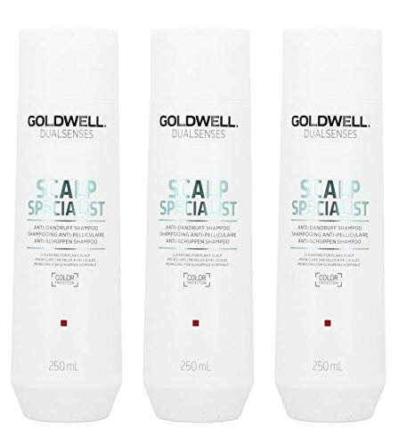 Goldwell Goldwell Dualsenses Scalp Specialist - Confezione da 3 shampoo antidandruff da 250 ml