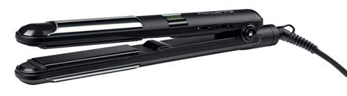 Rowenta SF4210 Liss&Curl Piastra per Capelli Lisci o Ricci 2 in 1 con Rivestimento in Ceramica, Funzione Arricciacapelli