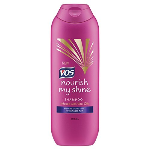 VO5 Nourish My Shine Shampoo infuso con 5 oli vitali per danni duri, 250 ml (confezione da 1)