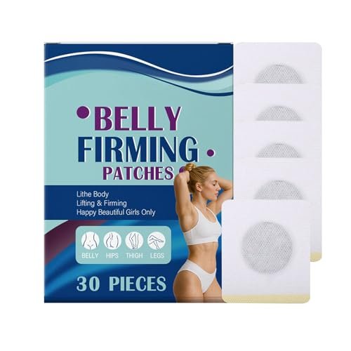 Cerotti Snellenti Pancia | Fasce Nutrienti Corpo,30 Pezze Fasce Modellanti Nutrienti per Donne, Prodotto Cura Pelle per Incarnato Radioso