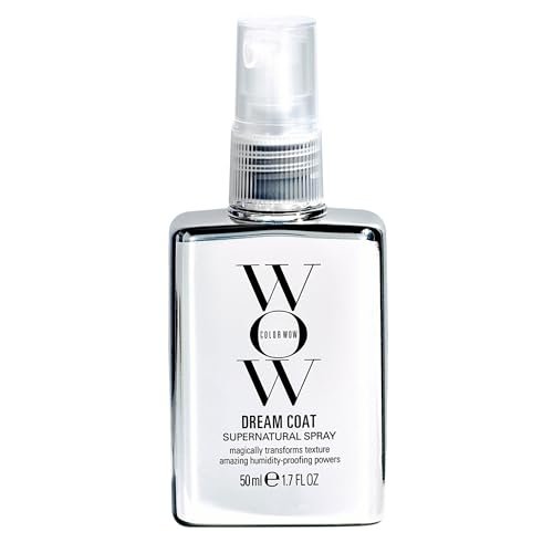 Color Wow Dream Coat Spray - Prodotto styling anti-crespo per capelli super-lisci - Protezione termica per capelli che dura fino a 3 lavaggi - Spray lucidante, idratante per capelli lisci - 50ml