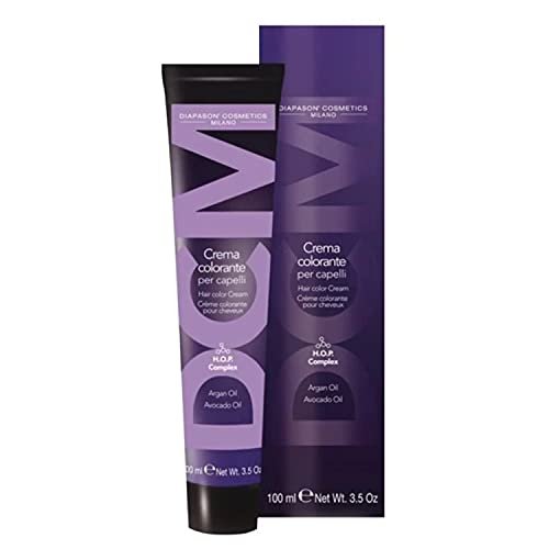 Crema Colorante per Capelli - 9.7 Biondo Chiarissimo Beige - 100 ml - DCM Diapason Cosmetics