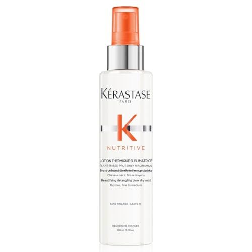 Kérastase, Nutritive, Spray Termoprotettore, Per Capelli Secchi da Fini a Medi, Con Azione Districante e Nutriente, Lotion Thermique Universelle, 150 ml