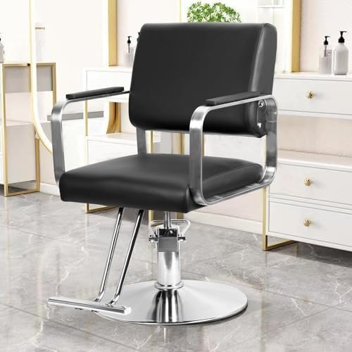 Lamphle Sedia da Salone Reclinabile e Idraulica per Parrucchieri - Resistente, Altezza Regolabile, per Barbiere, Shampoo e Bellezza